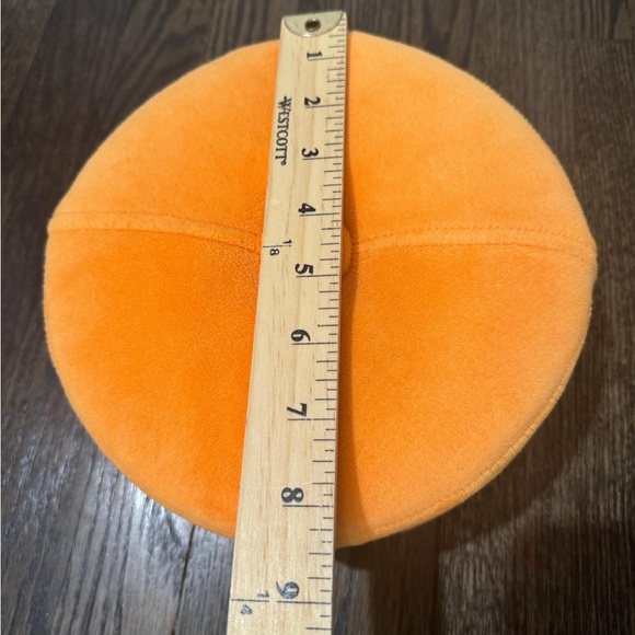 American Girl Doll • Orange Ottoman Julie's Egg Chair Set - Picture 5 of 6